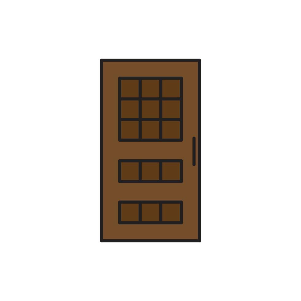 door vector for website symbol icon presentation