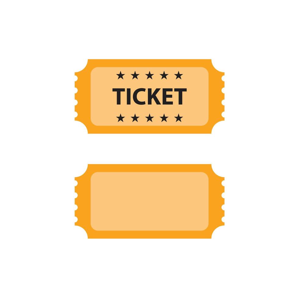 ticket vector for website symbol icon