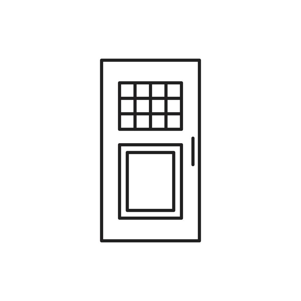 door vector for website symbol icon presentation