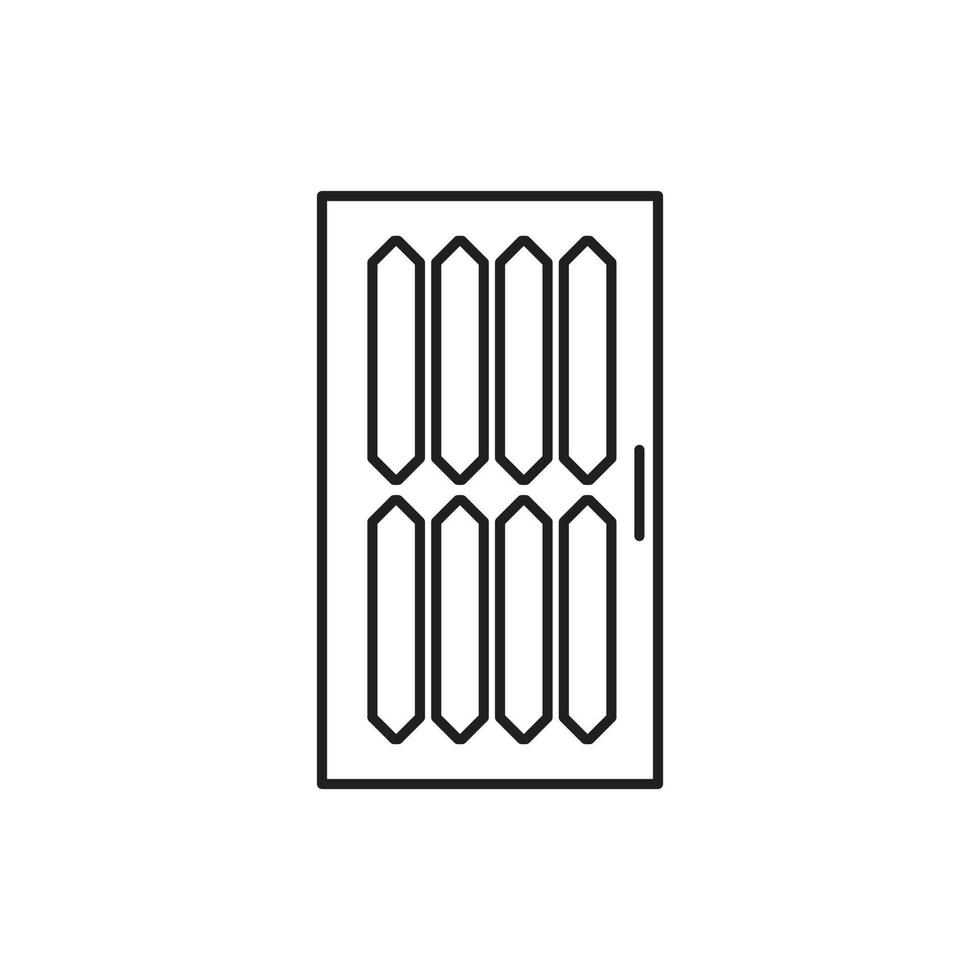 door vector for website symbol icon presentation