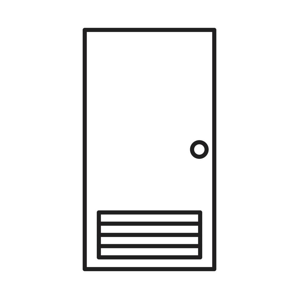 door vector for website symbol icon presentation