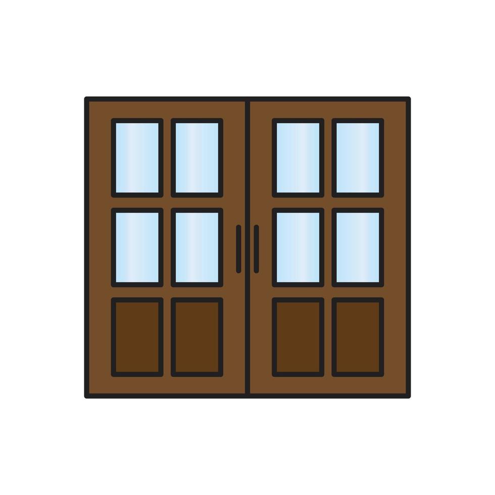 door vector for website symbol icon presentation