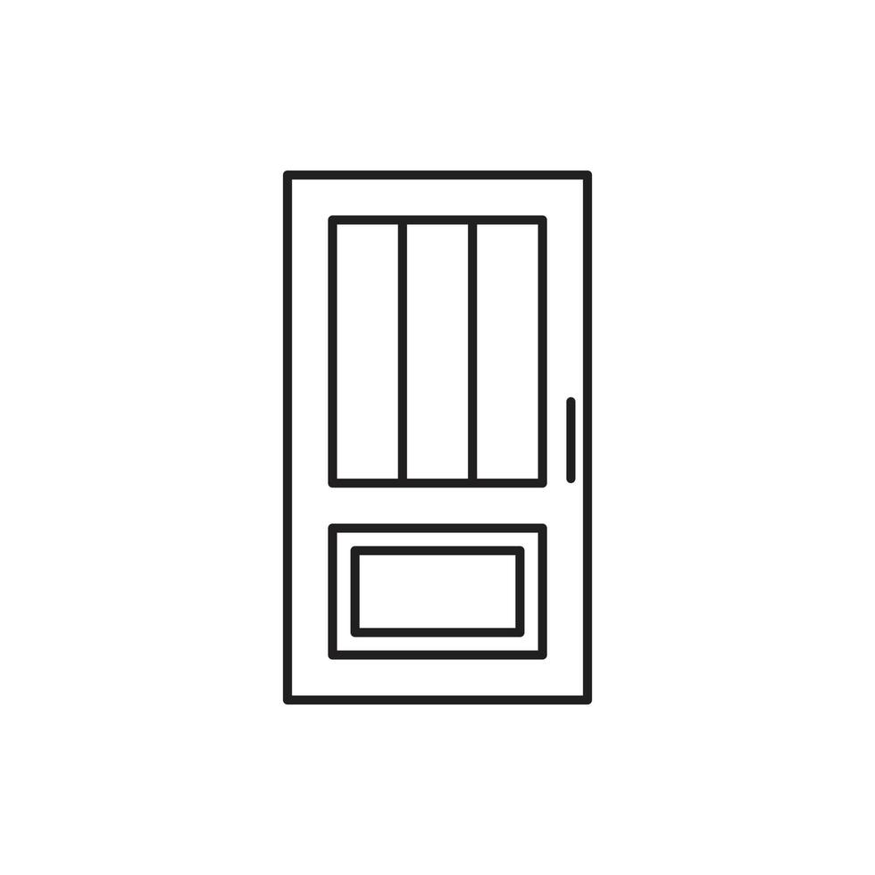 door vector for website symbol icon presentation 7622933 Vector Art at ...