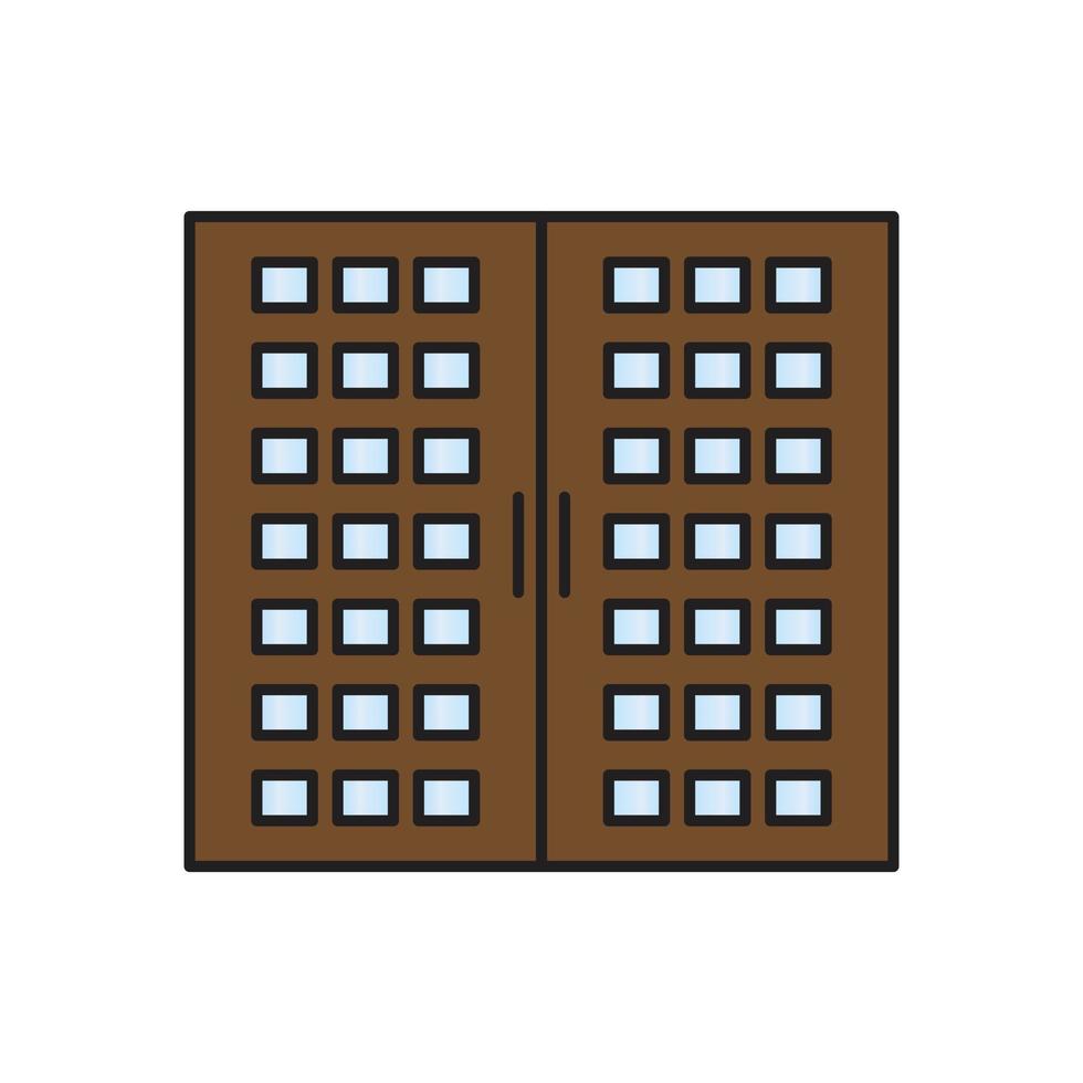 door vector for website symbol icon presentation