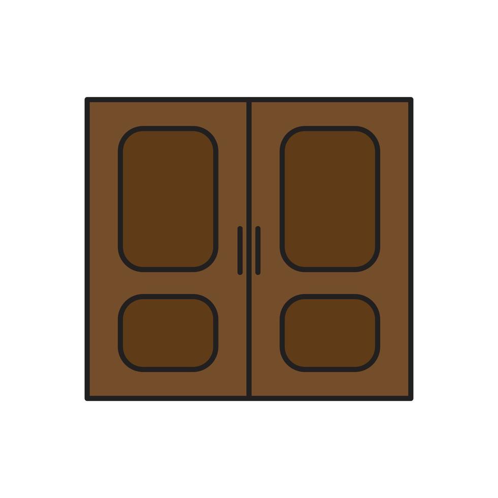 door vector for website symbol icon presentation