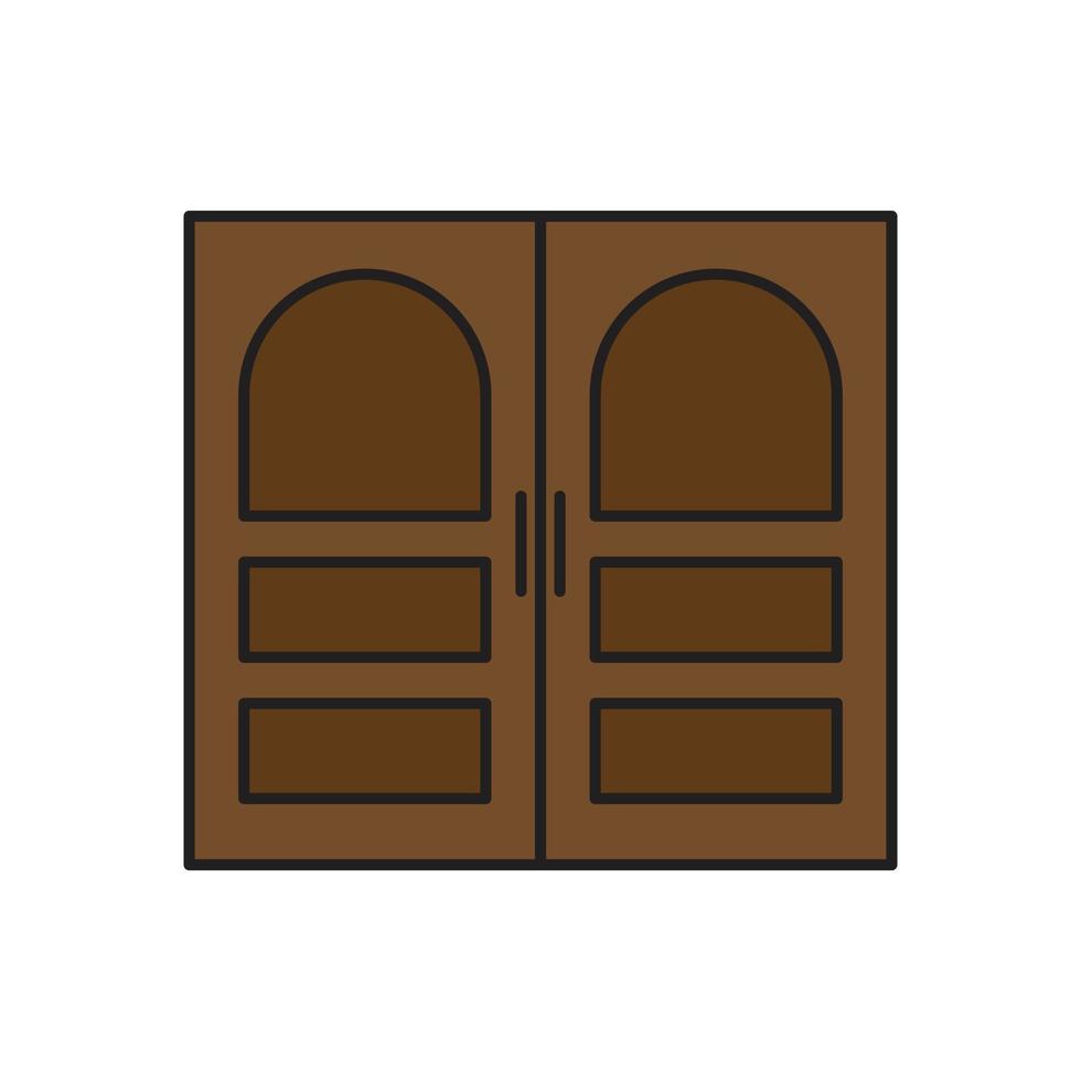 door vector for website symbol icon presentation