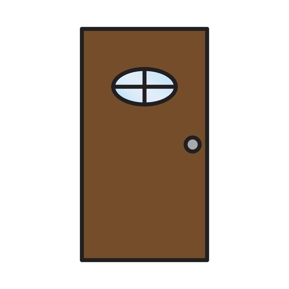 door vector for website symbol icon presentation