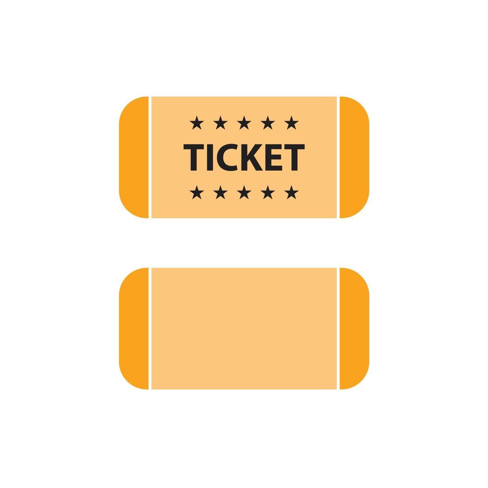 ticket vector for website symbol icon