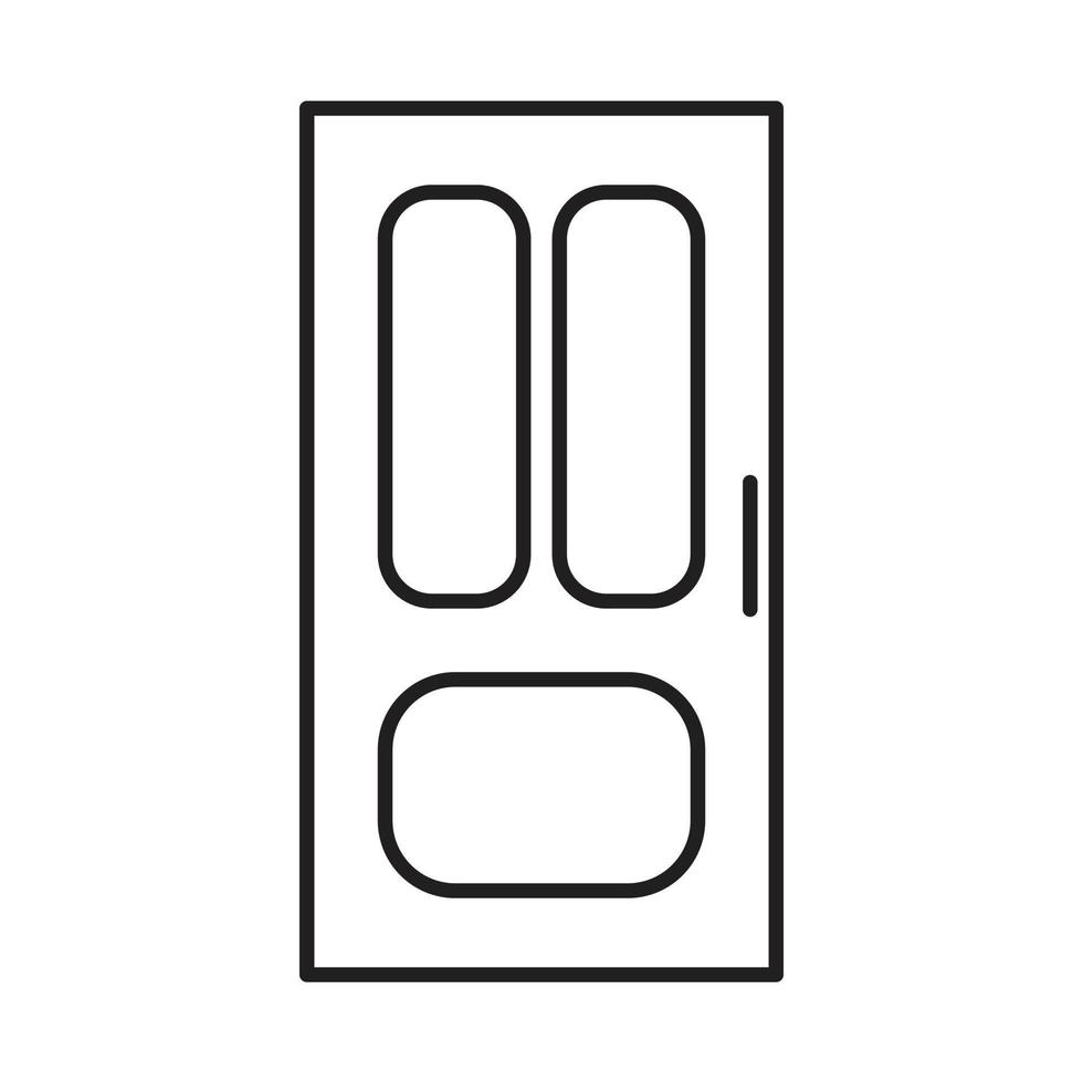 door vector for website symbol icon presentation
