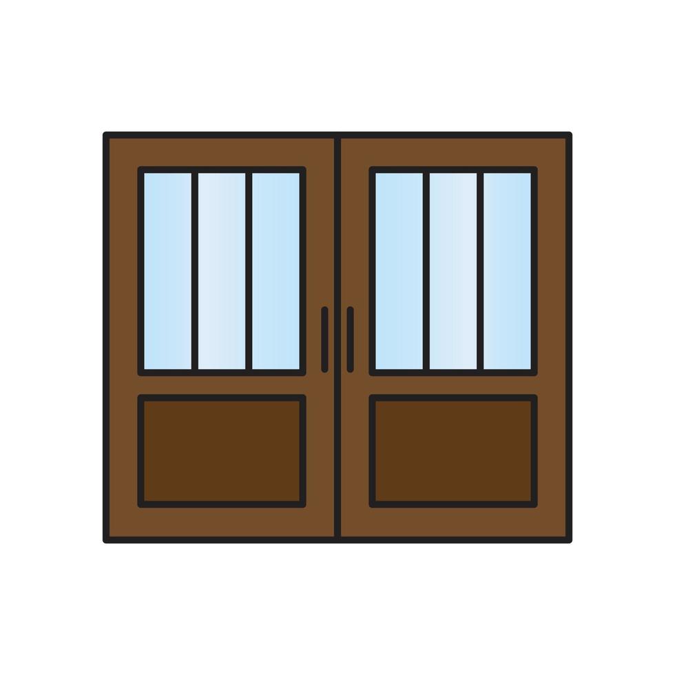 door vector for website symbol icon presentation