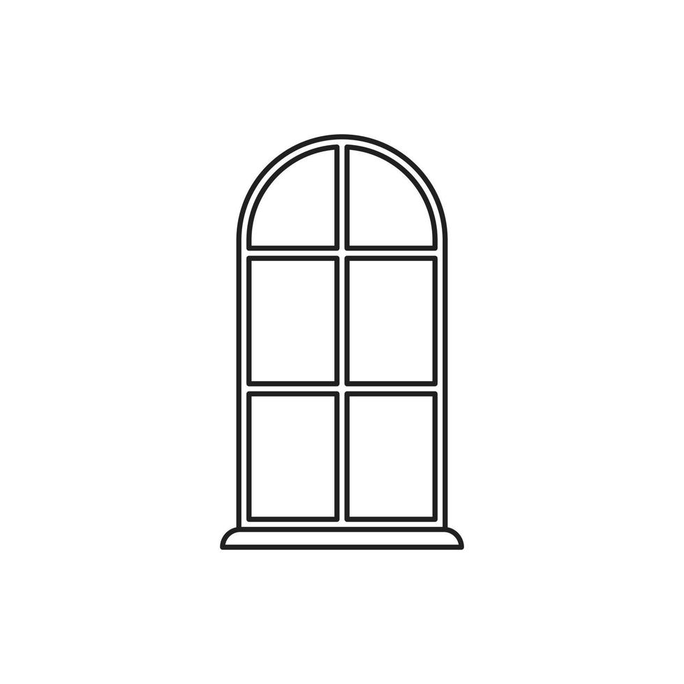 window vector for website symbol icon presentation