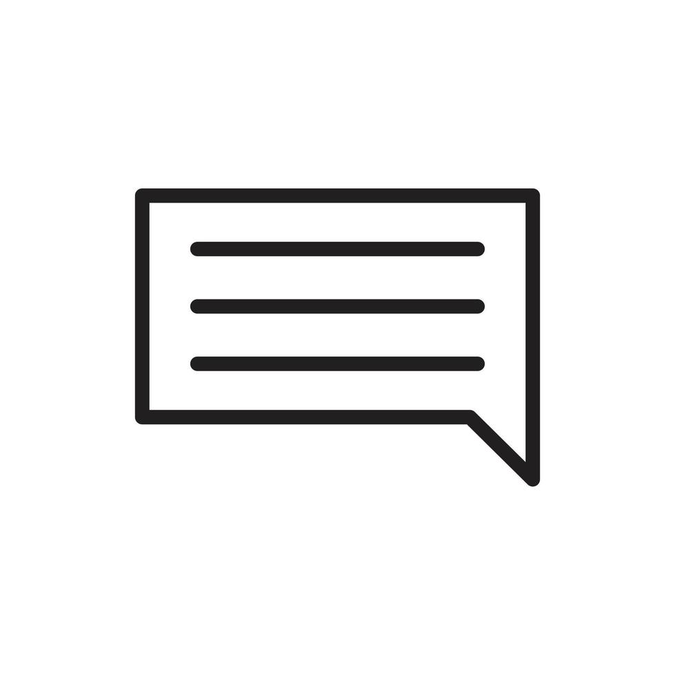 message vector for website symbol icon 7623327 Vector Art at Vecteezy