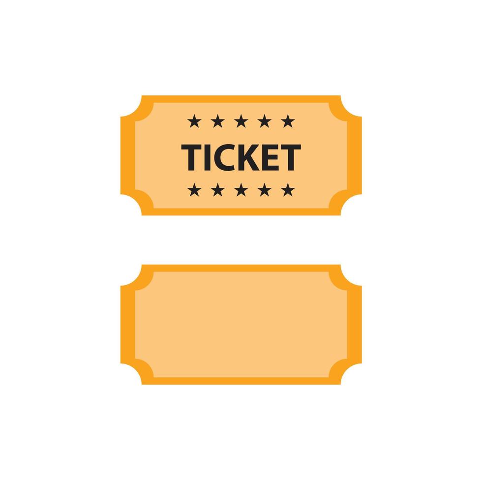 ticket vector for website symbol icon