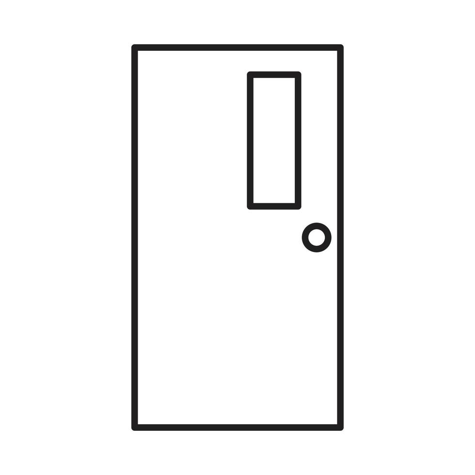 door vector for website symbol icon presentation