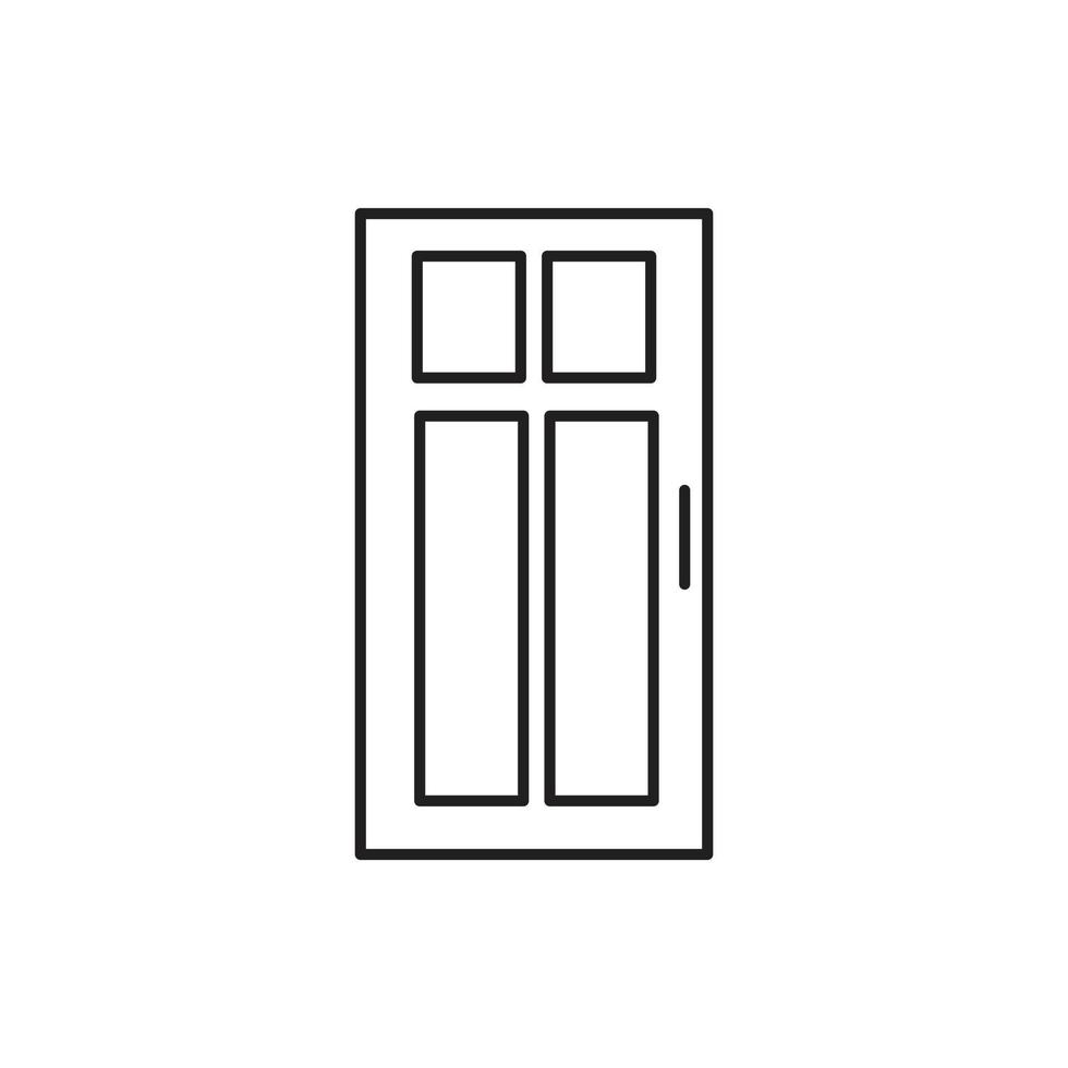 door vector for website symbol icon presentation