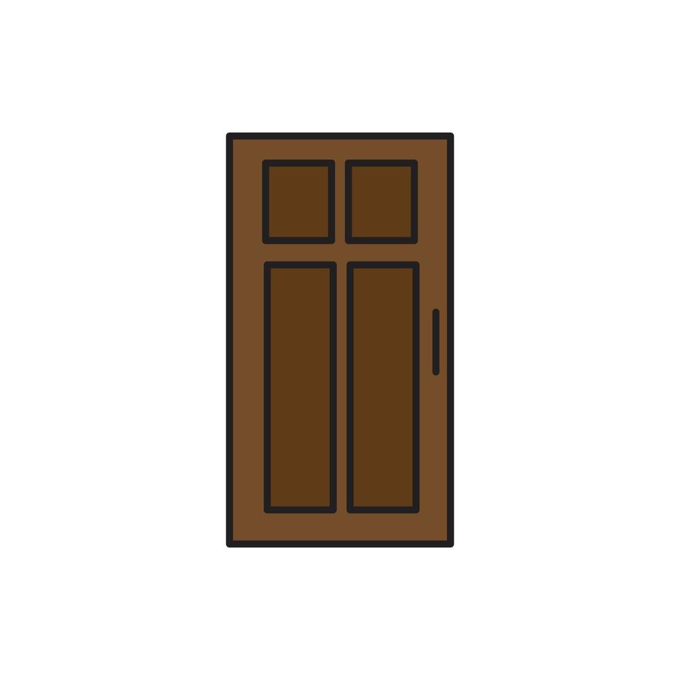 door vector for website symbol icon presentation