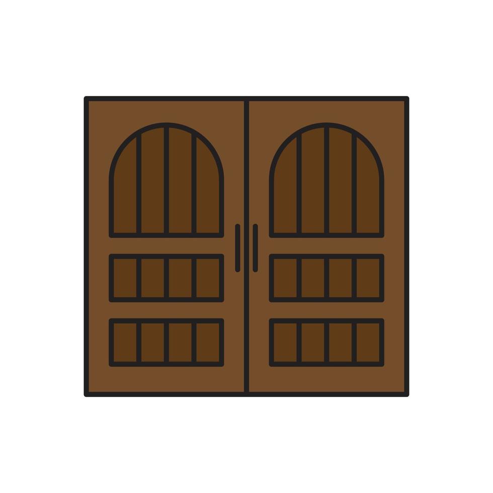 door vector for website symbol icon presentation