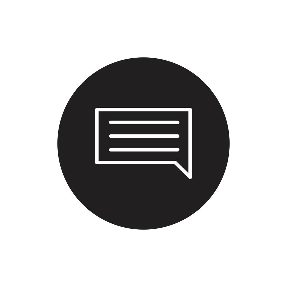 message vector for website symbol icon 7623531 Vector Art at Vecteezy