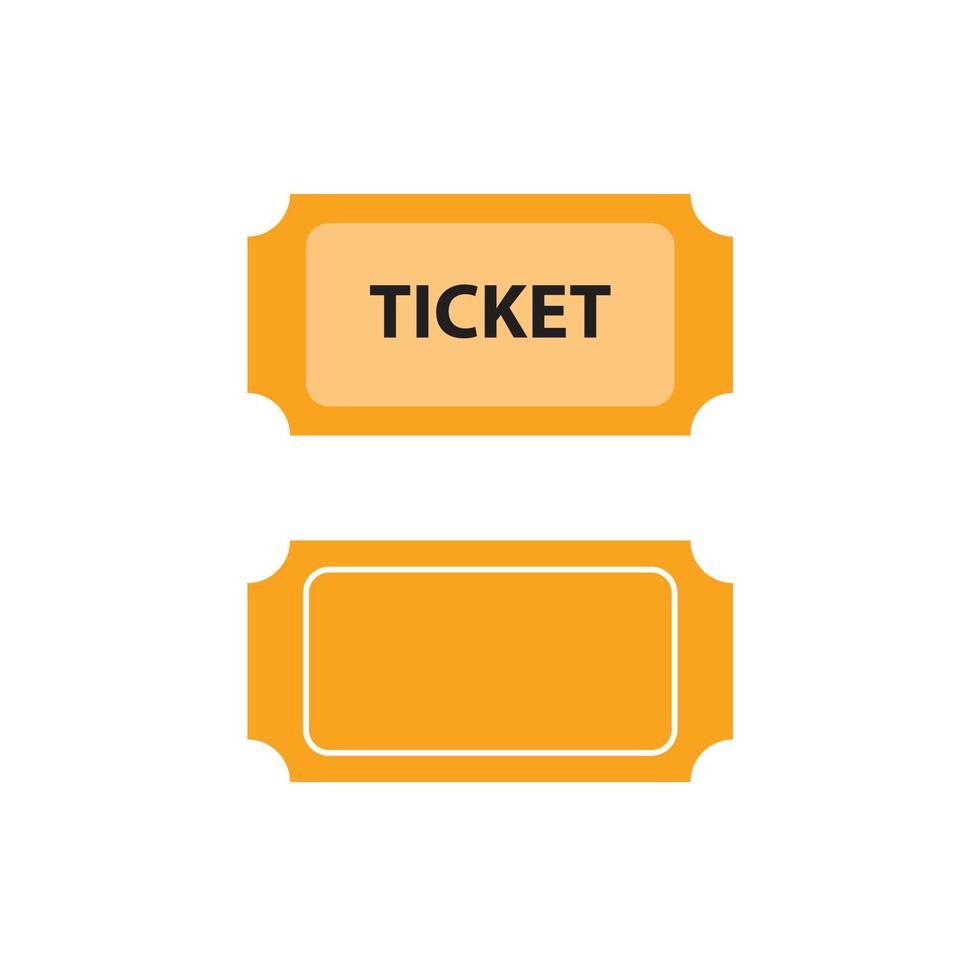 ticket vector for website symbol icon