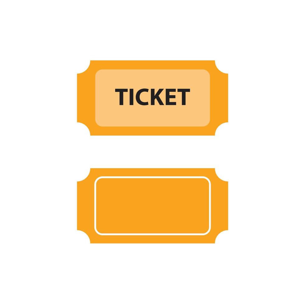 ticket vector for website symbol icon