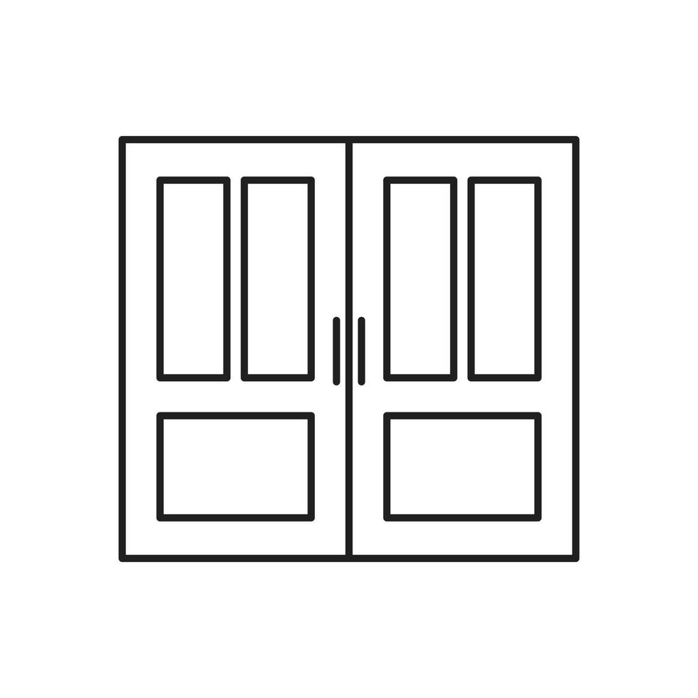 door vector for website symbol icon presentation