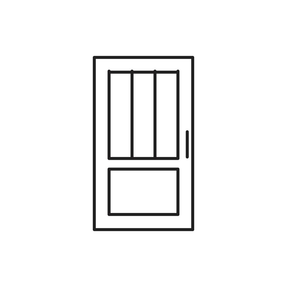 door vector for website symbol icon presentation