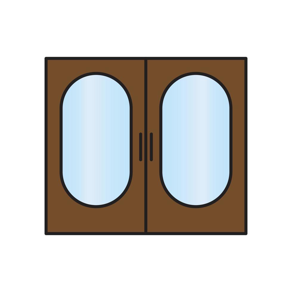 door vector for website symbol icon presentation