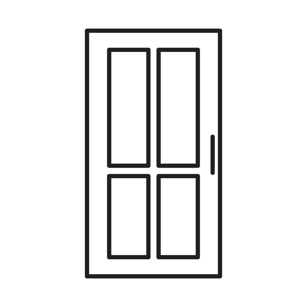 door vector for website symbol icon presentation