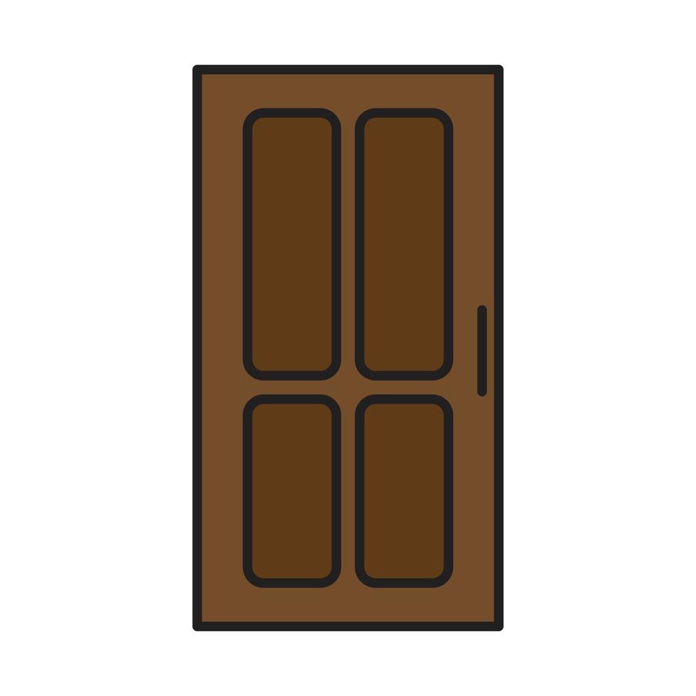 door vector for website symbol icon presentation