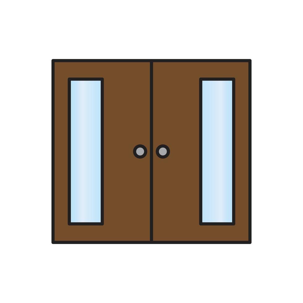 door vector for website symbol icon presentation