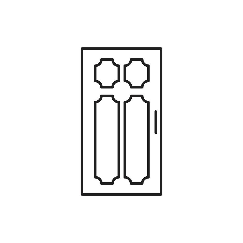 door vector for website symbol icon presentation