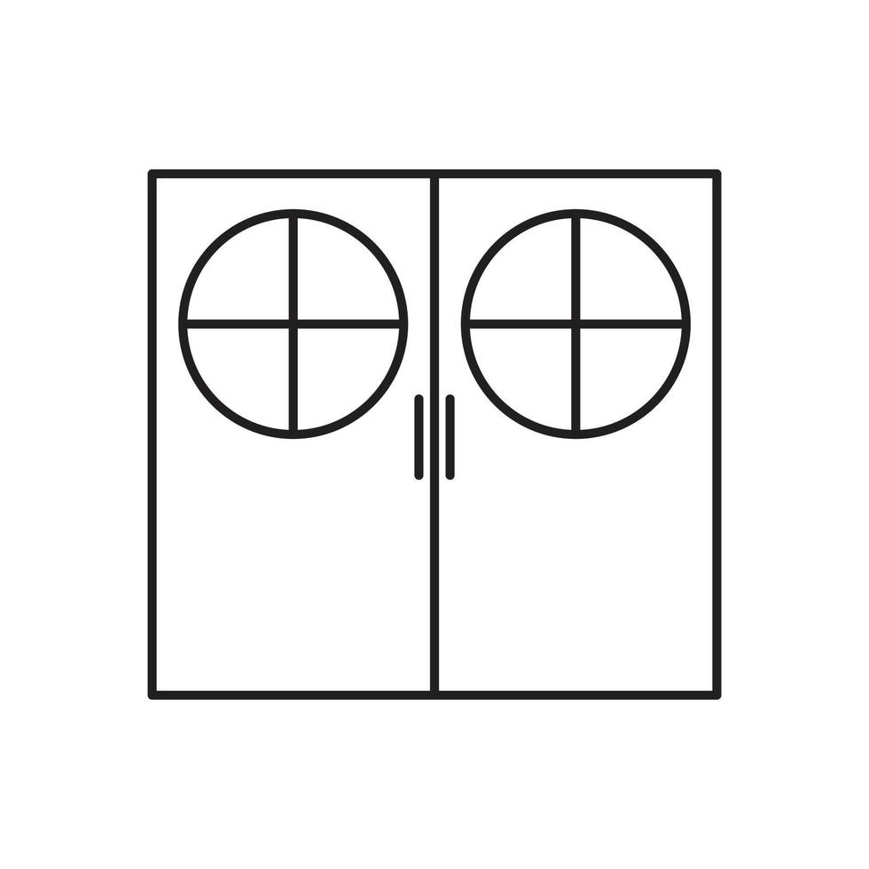 door vector for website symbol icon presentation