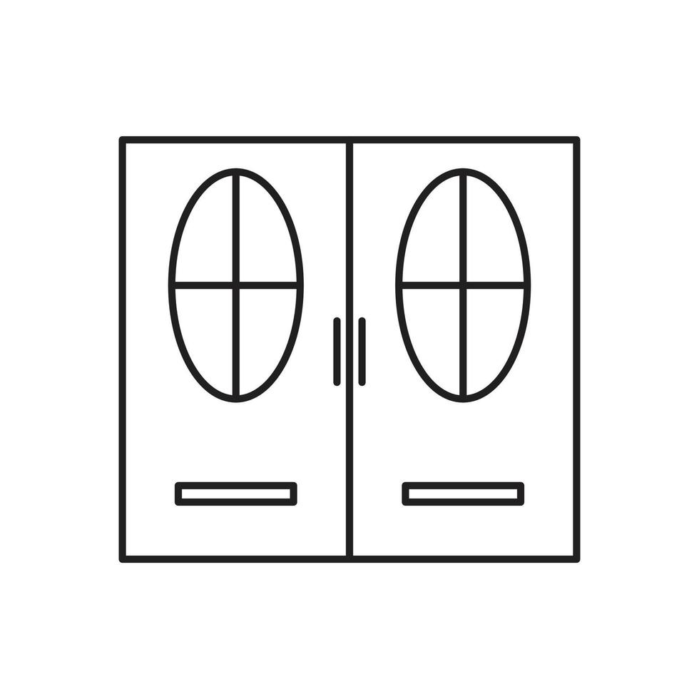 door vector for website symbol icon presentation