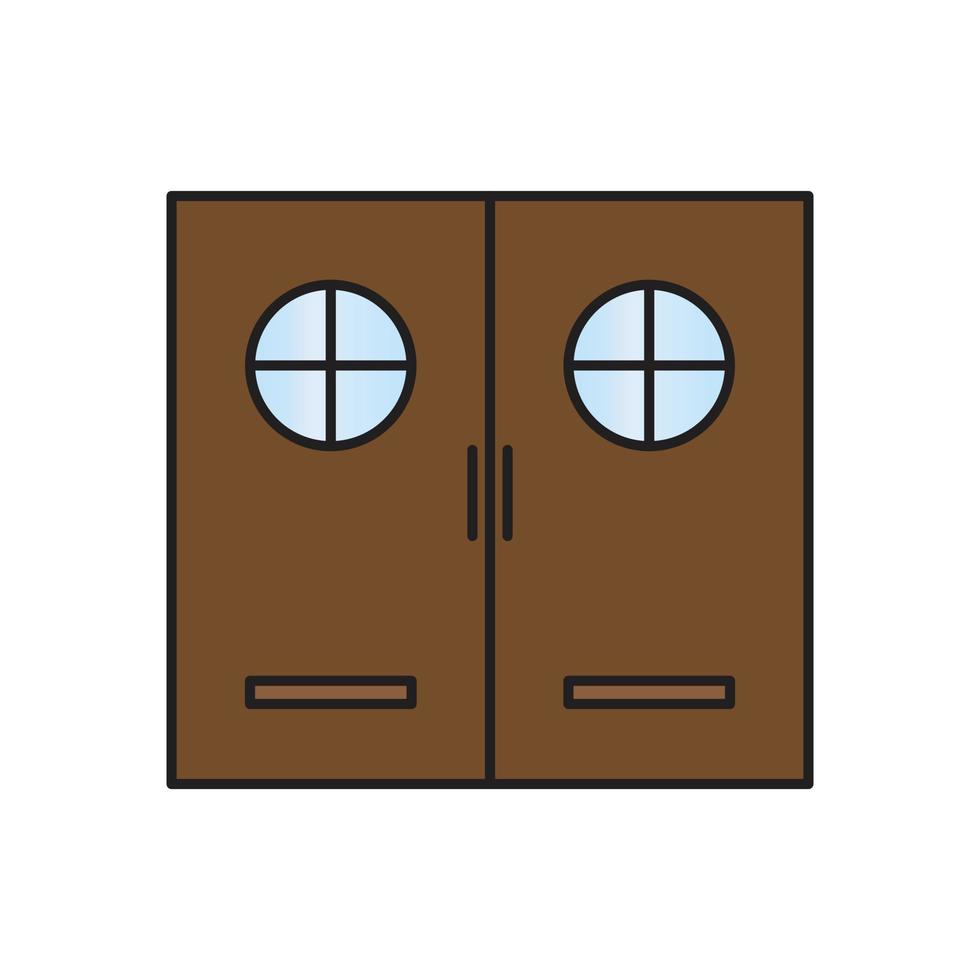 door vector for website symbol icon presentation