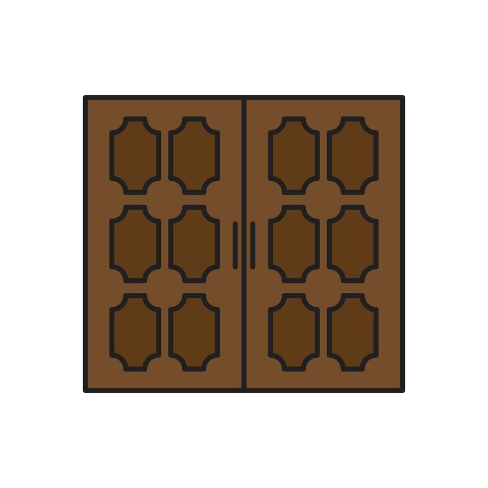 door vector for website symbol icon presentation
