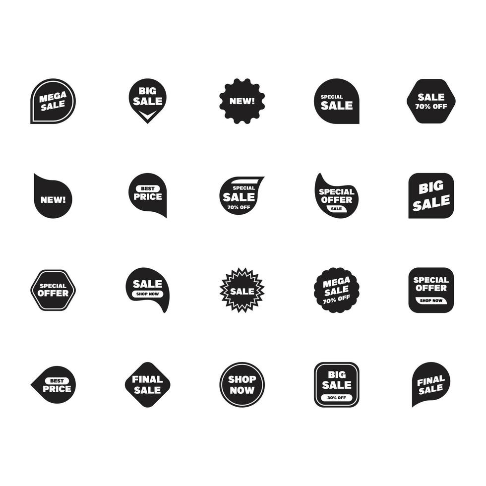 Sale vector for website symbol icon presentation