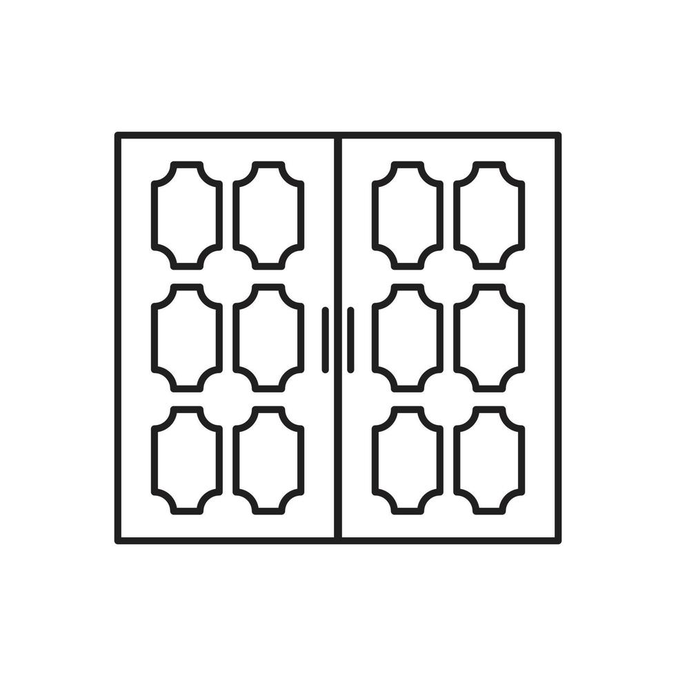 door vector for website symbol icon presentation