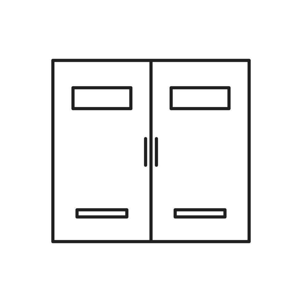 door vector for website symbol icon presentation