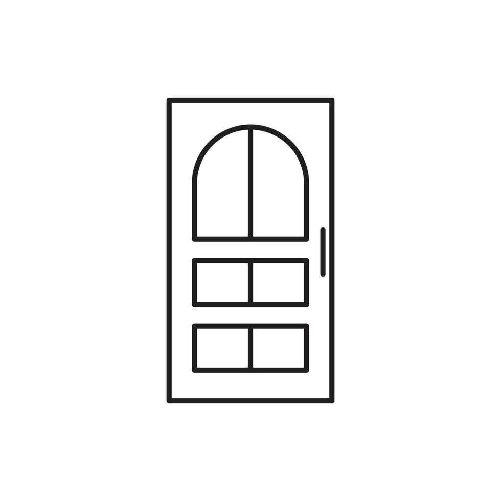 door vector for website symbol icon presentation
