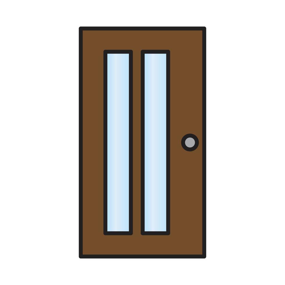 door vector for website symbol icon presentation