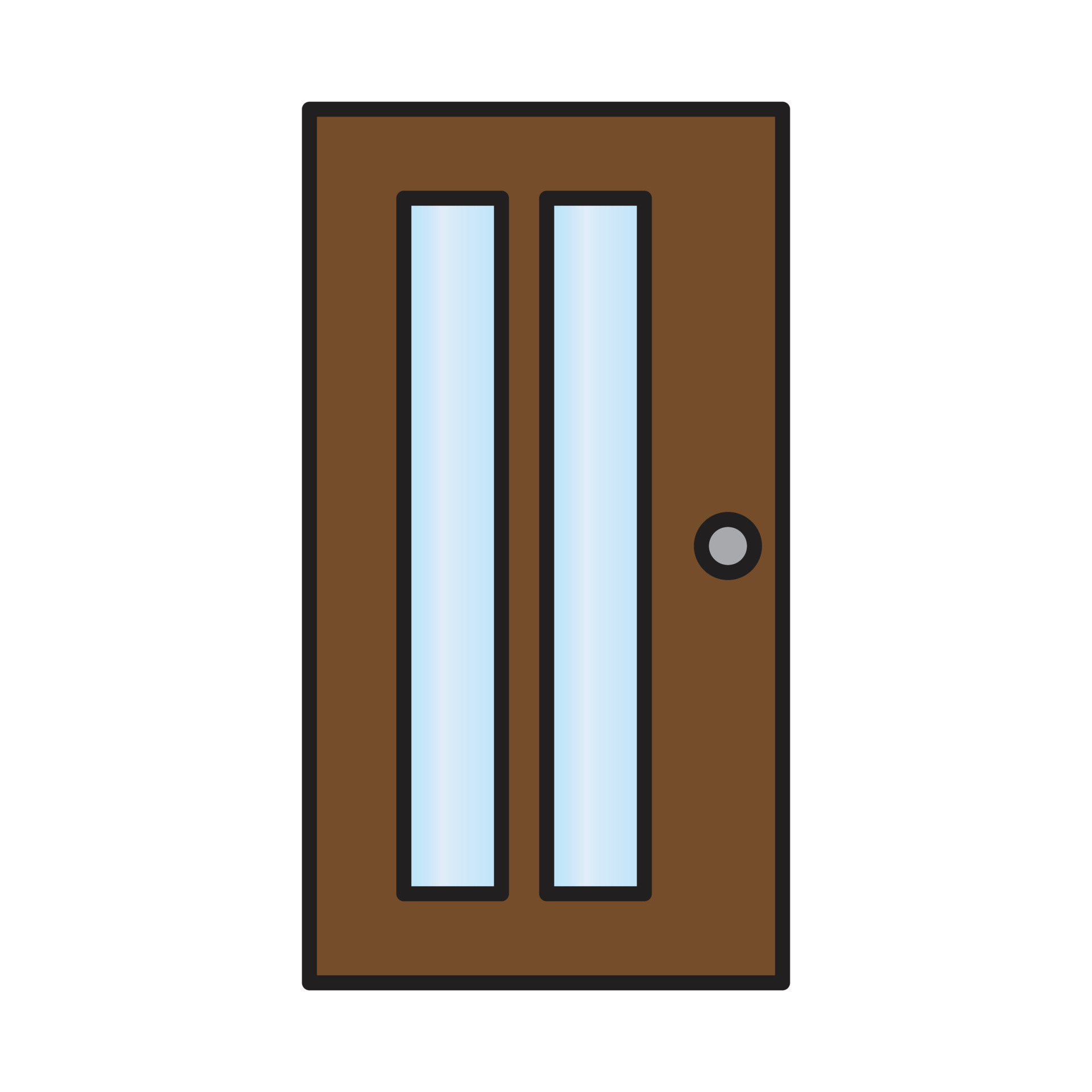 Open Wooden Door Vector Art Icons And Graphics For Free Download