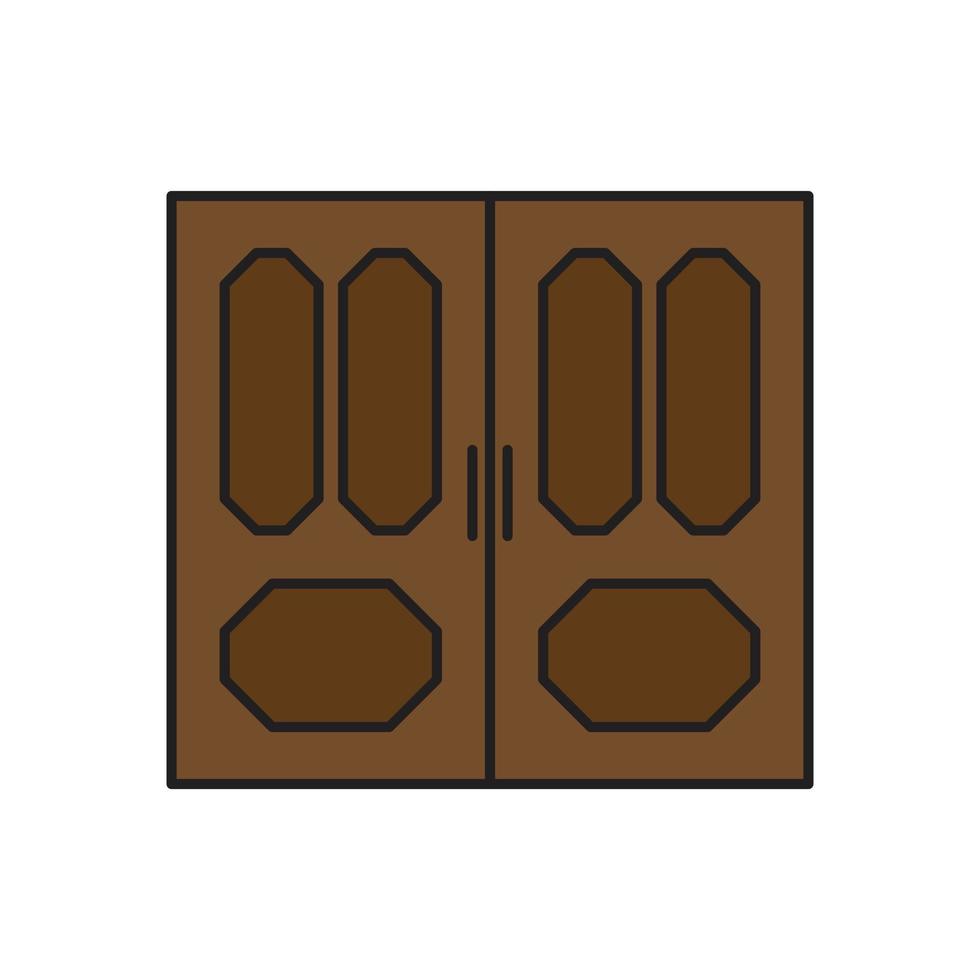 door vector for website symbol icon presentation