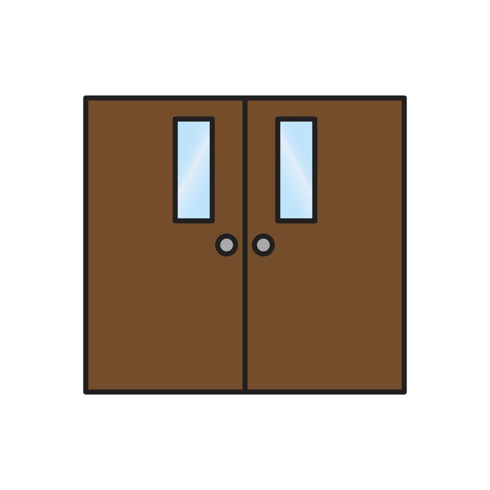 door vector for website symbol icon presentation