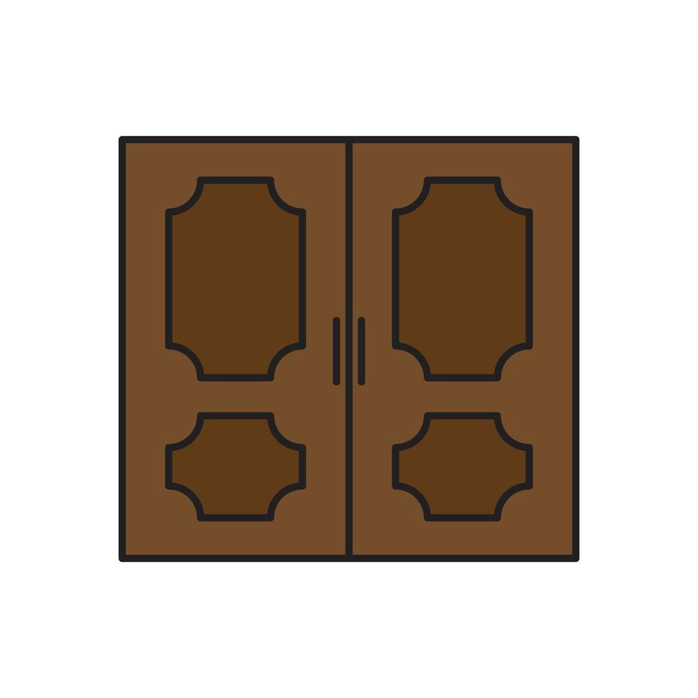door vector for website symbol icon presentation