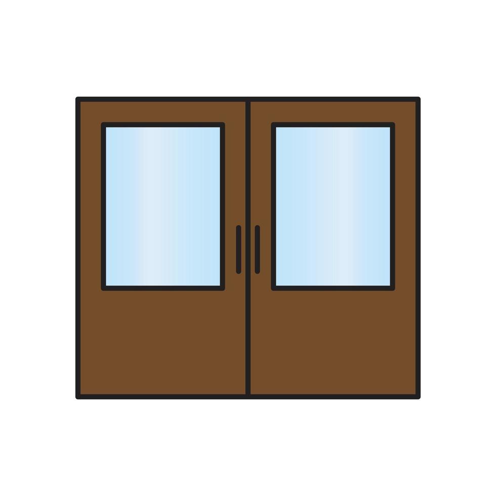door vector for website symbol icon presentation