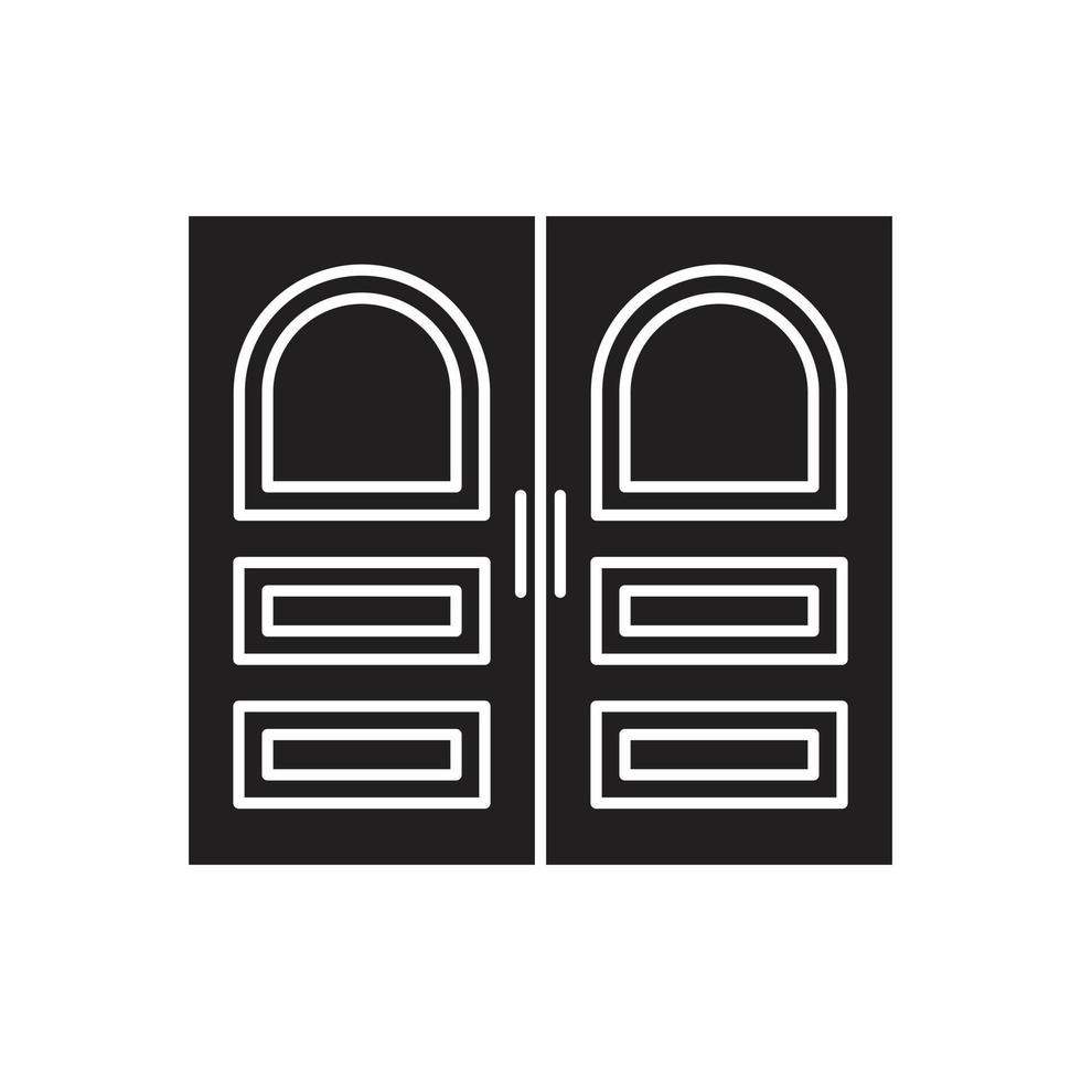 door vector for website symbol icon presentation