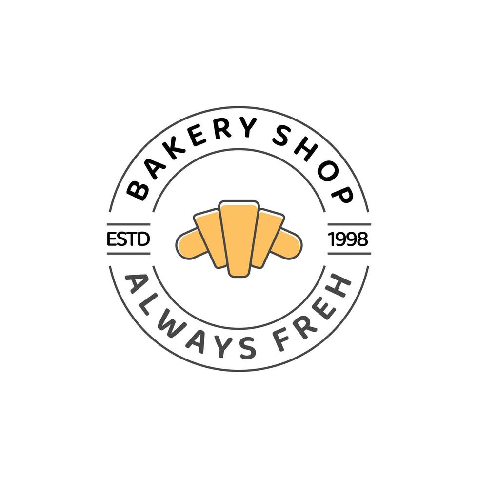Vintage Retro Bakery, Cupcakes, and deserts Logo Badges And Labels Stock Vector with a little modern touch