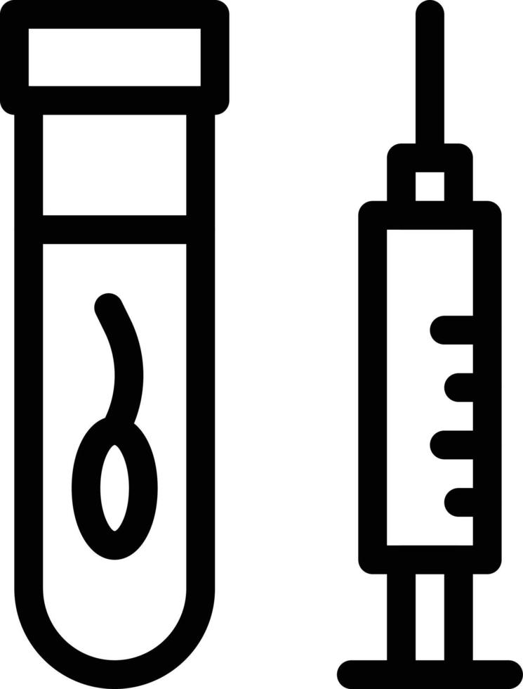 ilustración vectorial de inyección en un fondo. símbolos de calidad premium. iconos vectoriales para concepto y diseño gráfico. vector