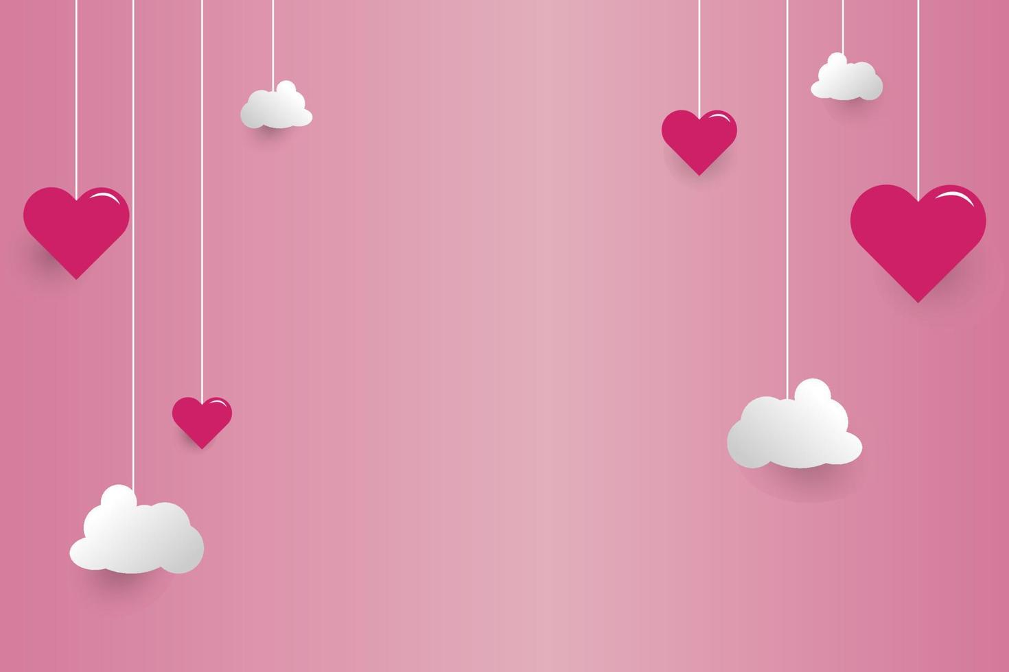 pink hearts background pink background with heart for Vector symbols of love for Happy Women's, Mother's, Valentine's Day, birthday greeting card design.
