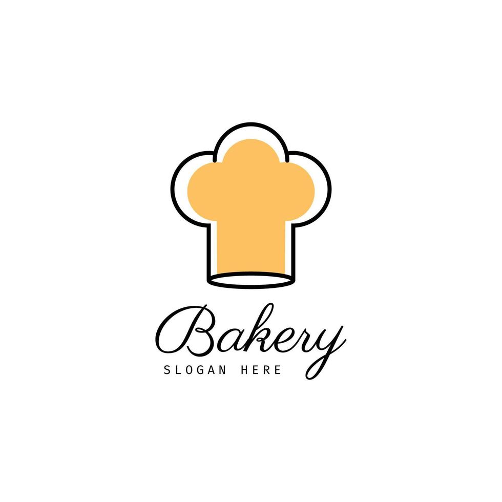 Panadería retro vintage, cupcakes y desiertos logo insignias y etiquetas vector de stock con un toque moderno